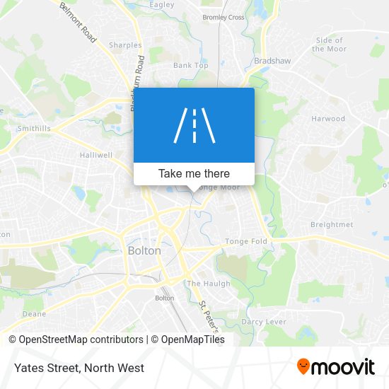 Yates Street map