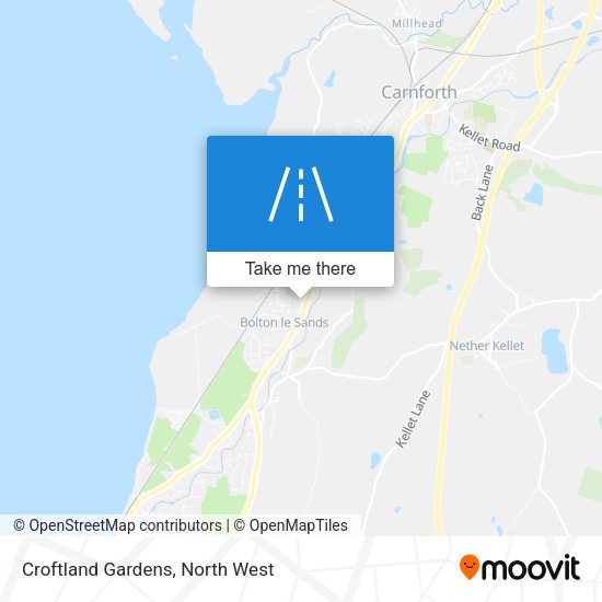 Croftland Gardens map