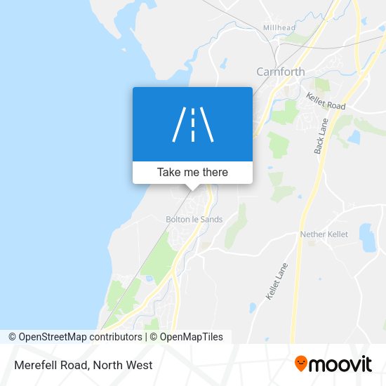 Merefell Road map