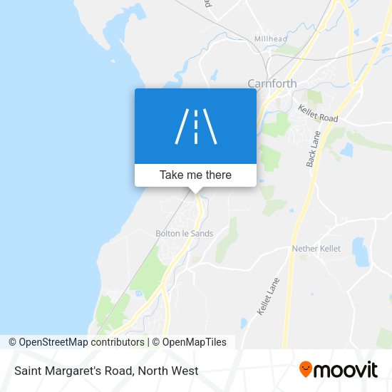 Saint Margaret's Road map