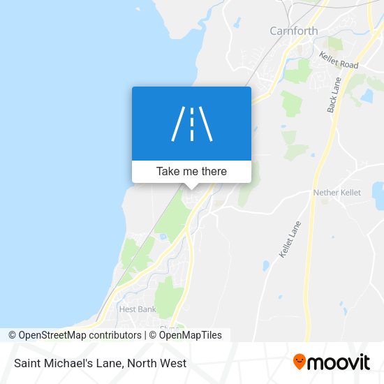 Saint Michael's Lane map