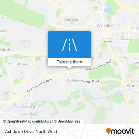 Ashdown Drive map