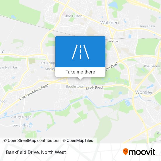 Bankfield Drive map