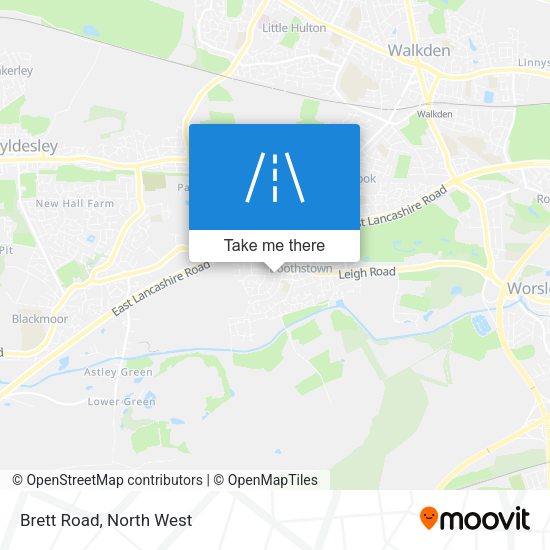 Brett Road map