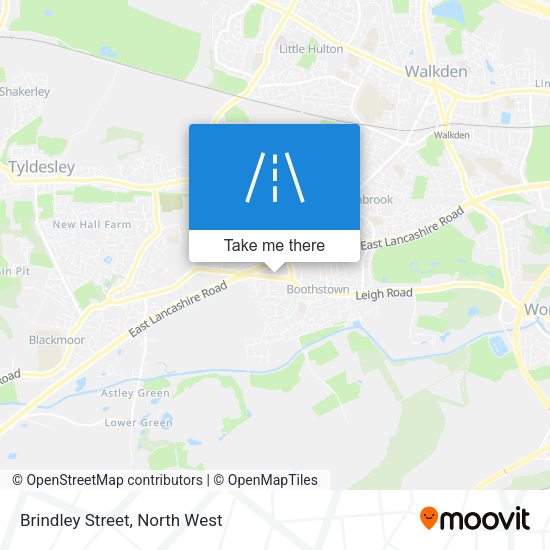 Brindley Street map