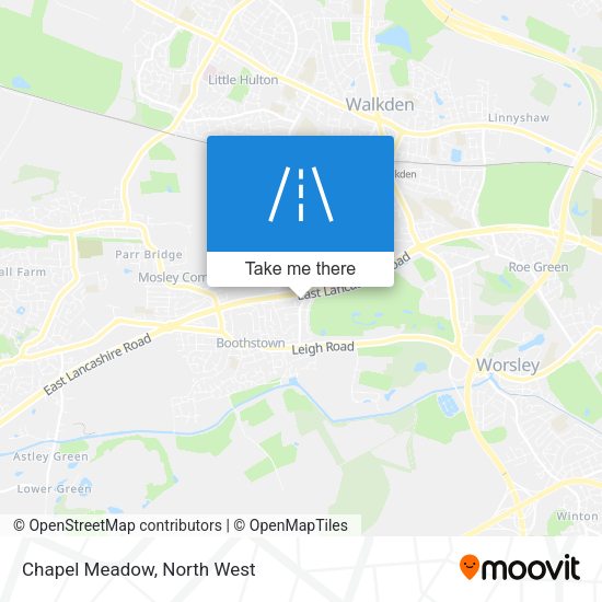 Chapel Meadow map