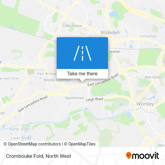 Crombouke Fold map