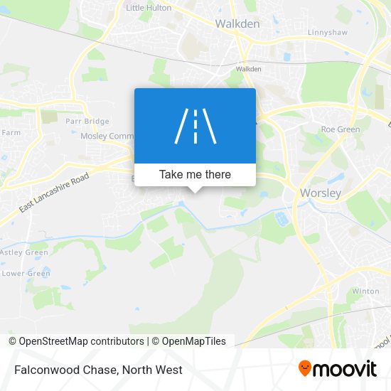 Falconwood Chase map