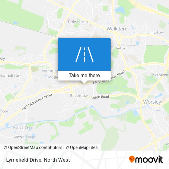 Lymefield Drive map