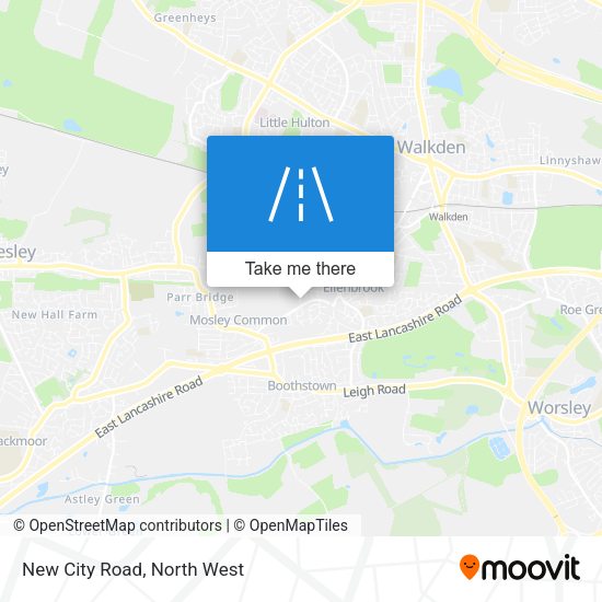 New City Road map