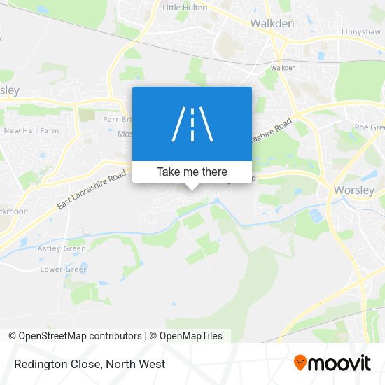Redington Close map