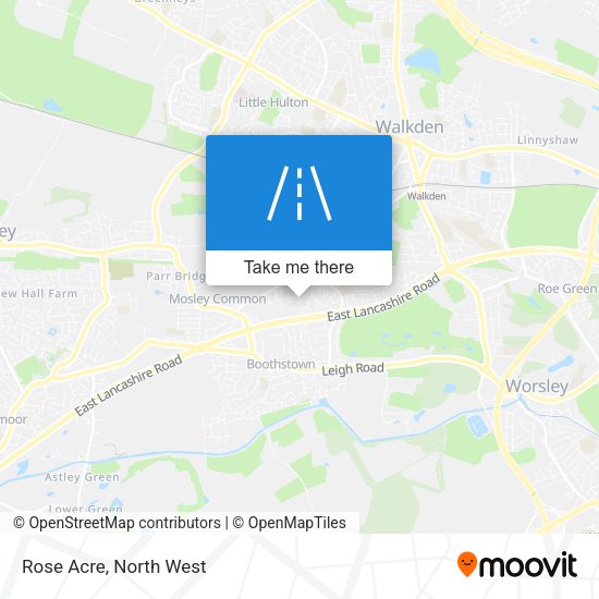 Rose Acre map
