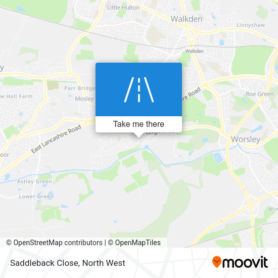 Saddleback Close map