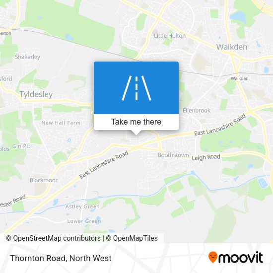Thornton Road map