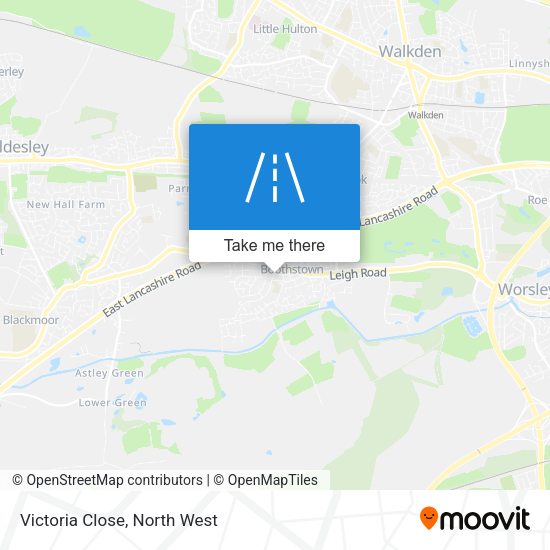 Victoria Close map