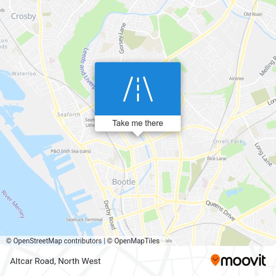 Altcar Road map