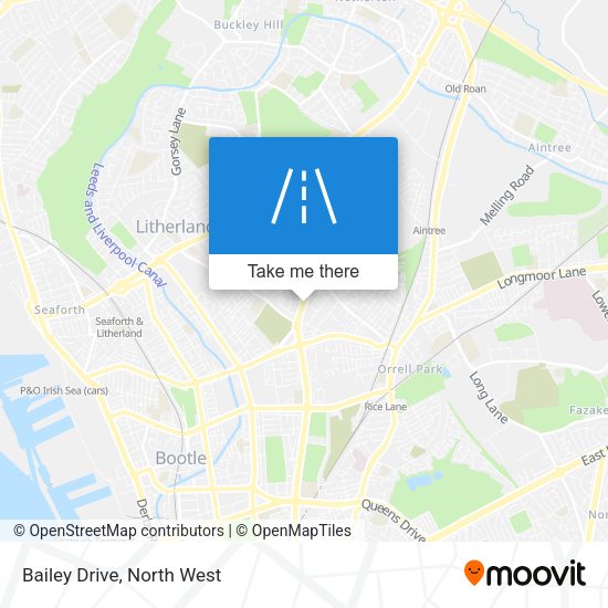 Bailey Drive map