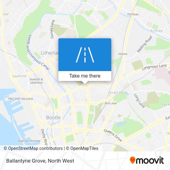 Ballantyne Grove map