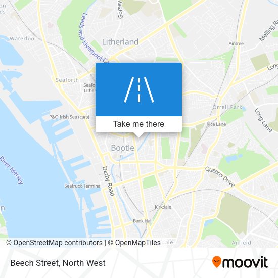 Beech Street map