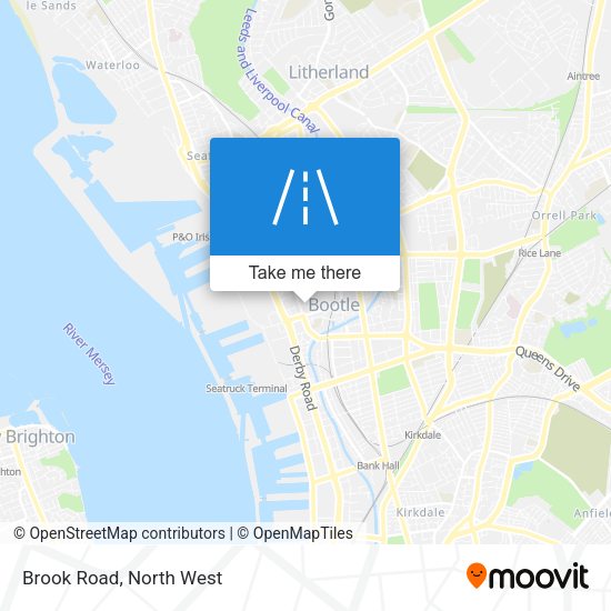 Brook Road map