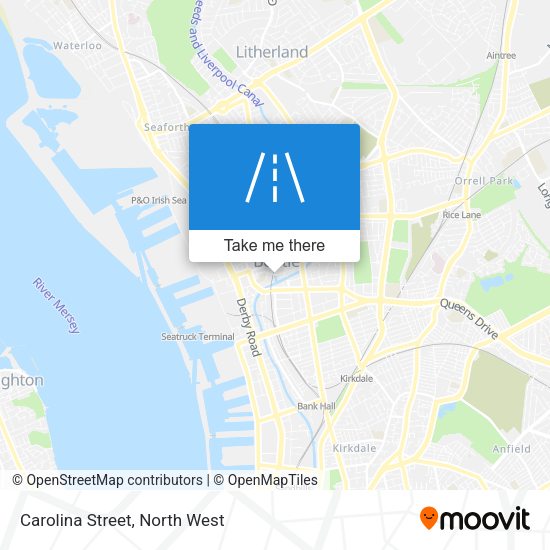 Carolina Street map