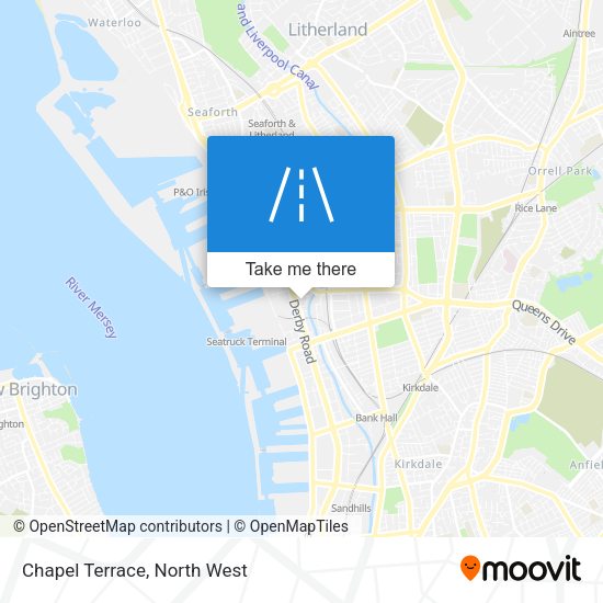 Chapel Terrace map
