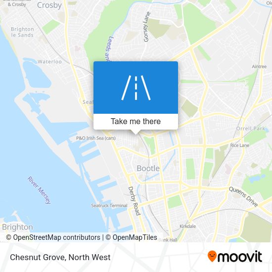 Chesnut Grove map