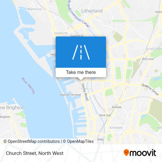 Church Street map