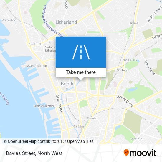 Davies Street map