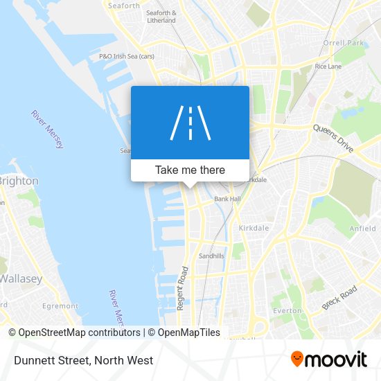 Dunnett Street map