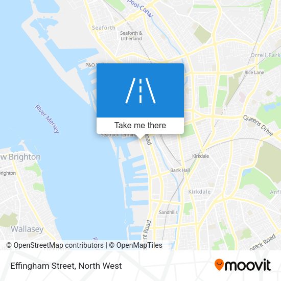 Effingham Street map