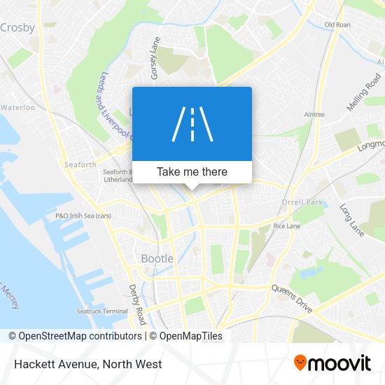 Hackett Avenue map
