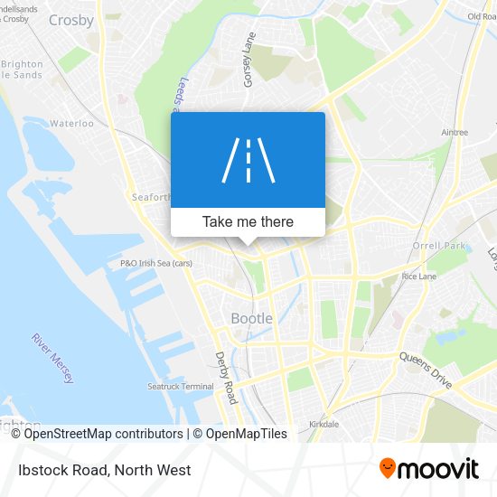 Ibstock Road map