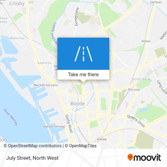 July Street map