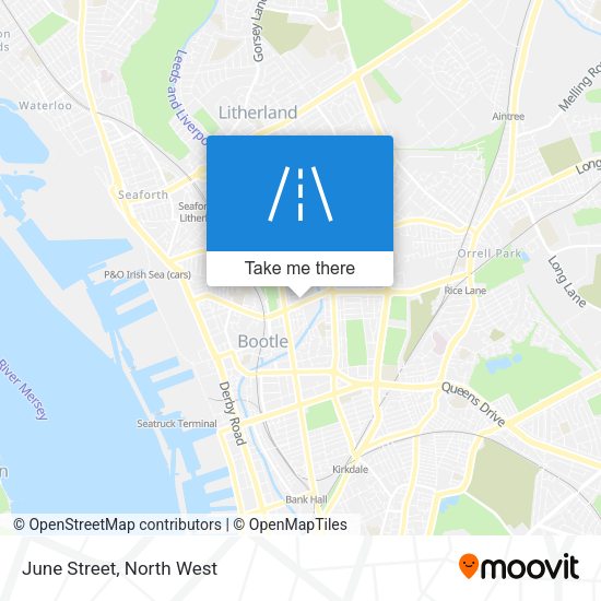 June Street map
