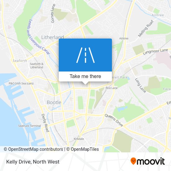Kelly Drive map