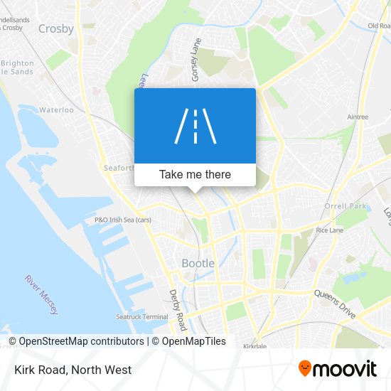 Kirk Road map