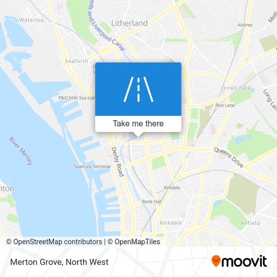Merton Grove map