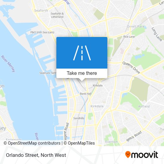 Orlando Street map