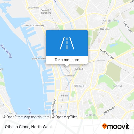 Othello Close map