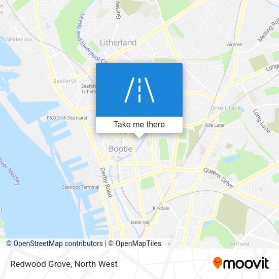Redwood Grove map