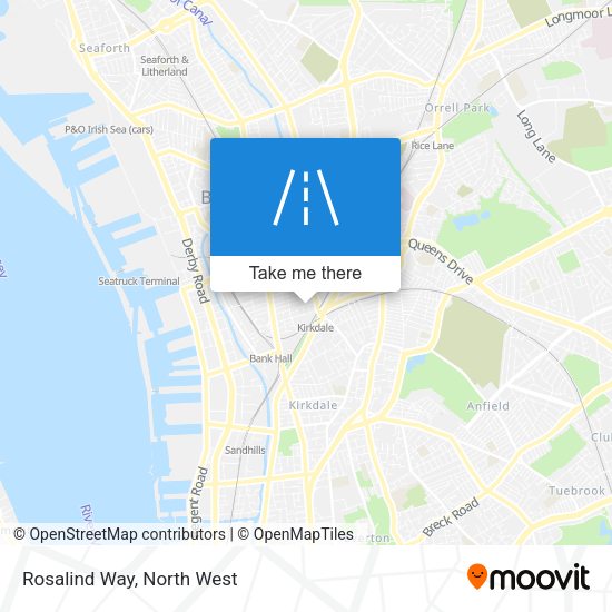 Rosalind Way map