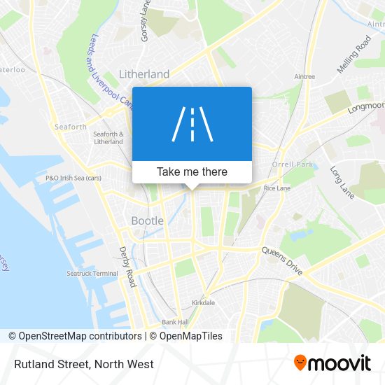 Rutland Street map