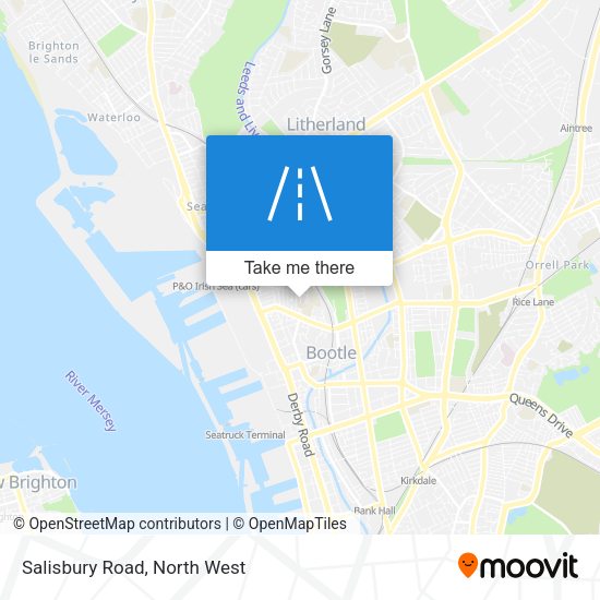 Salisbury Road map