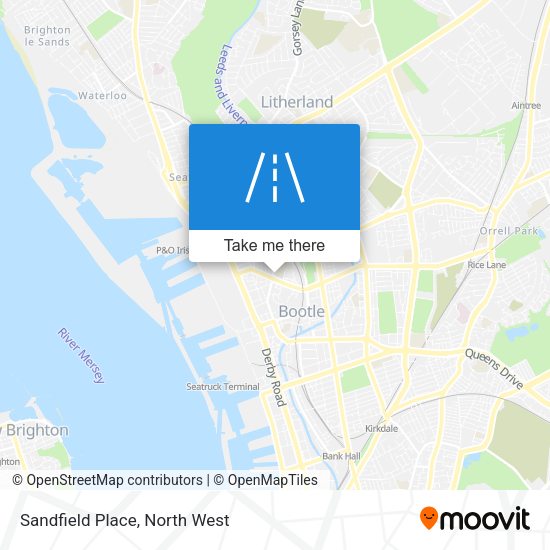 Sandfield Place map