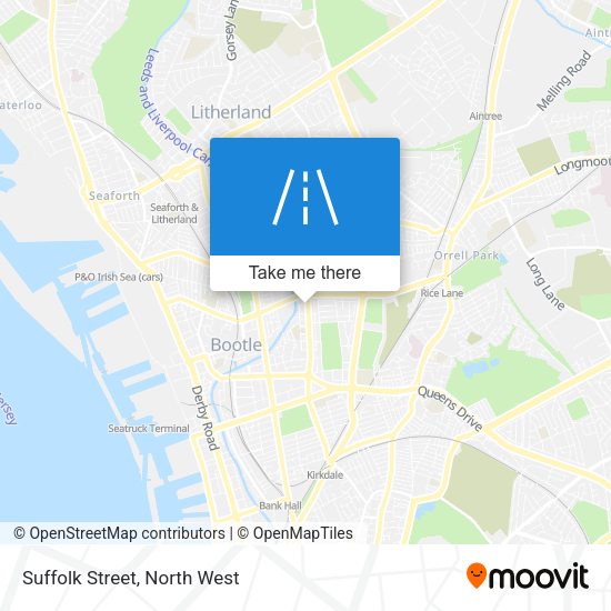 Suffolk Street map