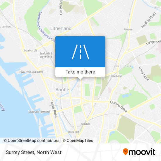 Surrey Street map