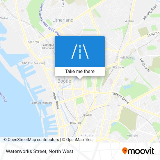 Waterworks Street map