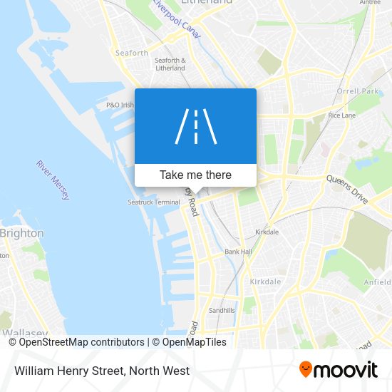 William Henry Street map