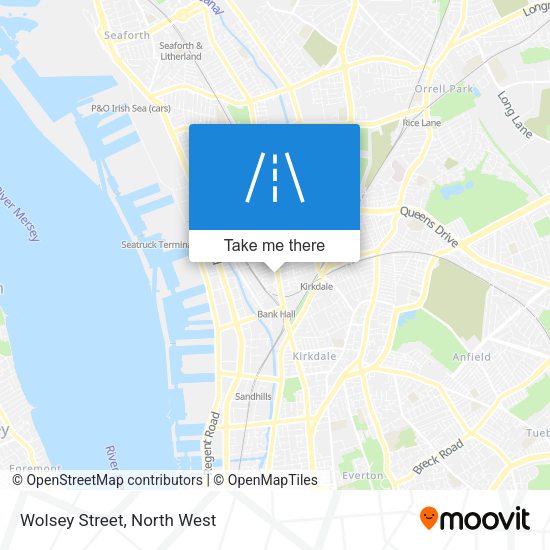 Wolsey Street map